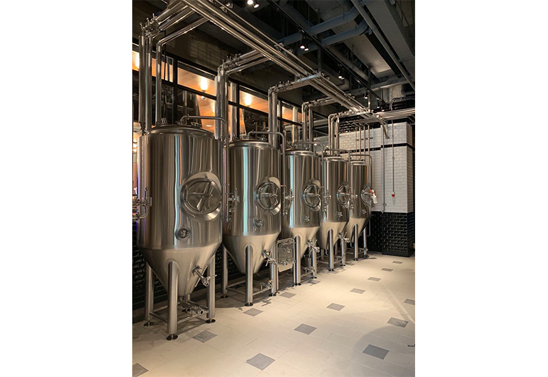 2018年5月 鹅岛百威（莆田）500L精酿啤酒交钥匙工程完成安装 (13)